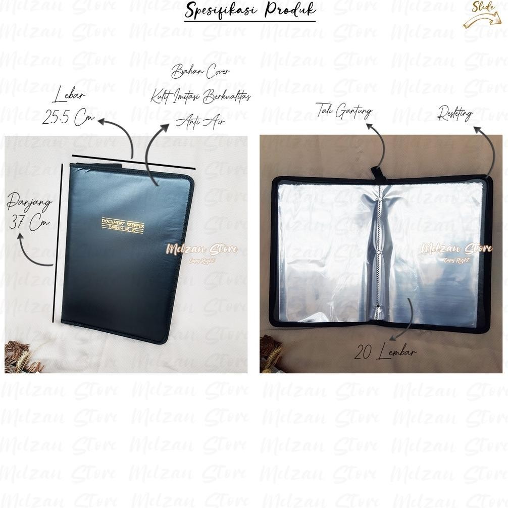 

Promo 6.6 Dokumen Keeper Ukuran Folio Isi 20 Lembar / Map Ijazah / Map Kk / Map Dokumen Bayar Ditempat