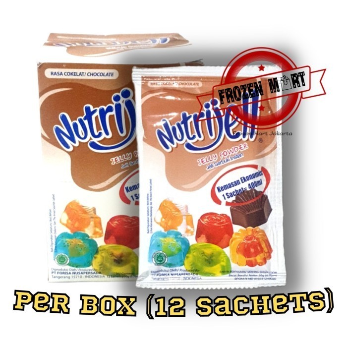 

NUTRIJELL Coklat / Agar Agar Instant / Konnyaku Jelly Powder 15 Gr K01