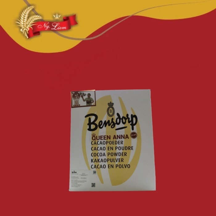 

BENSDORP QUEEN ANNA Cocoa Powder / Bubuk Cokelat 500gr #R K01