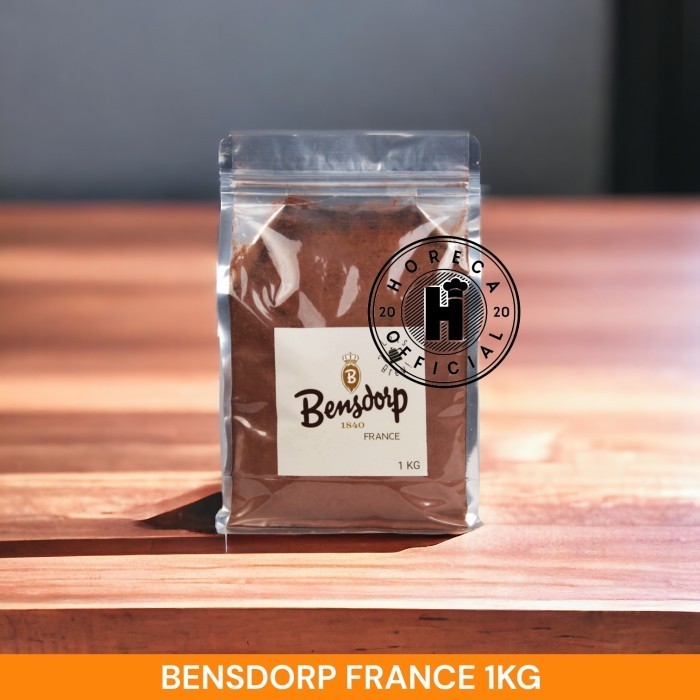 

BENSDORP FRANCE COCOA POWDER 1KG REPACK/COKLAT BUBUK PRANCIS REPACK1KG K01