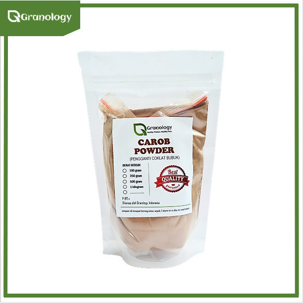 

Bubuk Coklat Pengganti / Carob Powder (250 gram) by Granology K01