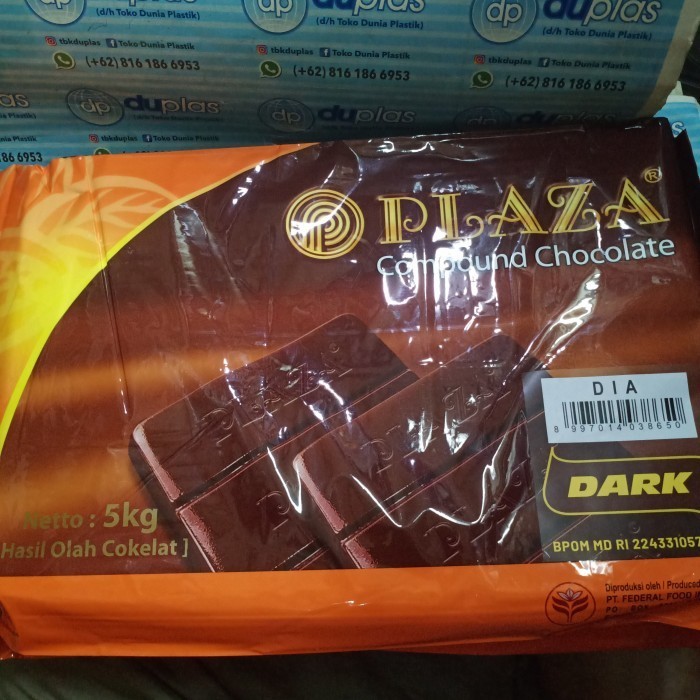 

Plaza Dark Coklat Compound 5 kg K01
