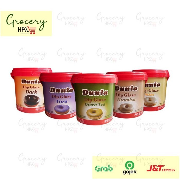 

DUNIA DIP GLAZE 1 KG - DIP GLAZE DONUT K01