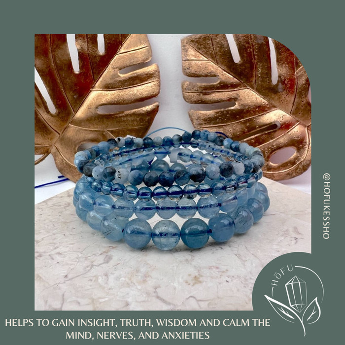 AQUAMARINE DEVIL BRACELET