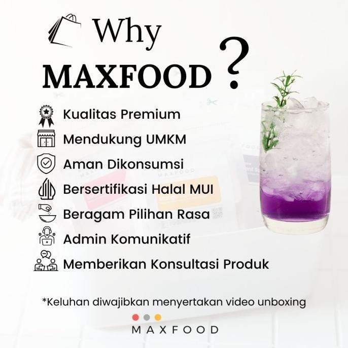 

MAXFOOD - [25KG] Kiwi Tea Powder Drink / Bubuk Minuman Teh Rasa Kiwi
