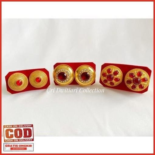 Extra Subeng/ Anting/ Giwang Pengantin Bali Klasik Tatahan Tembaga Limited