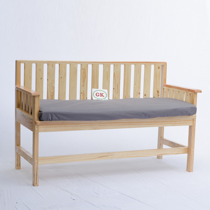 Ready Stok - Kursi Bangku Panjang Sandaran