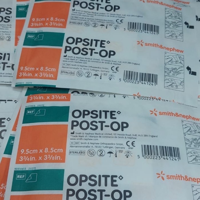 opsite post op 9.5 x 8.5/plester opsite