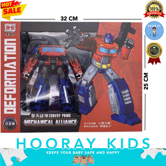 Mainan Bmb Transformers Optimus Prime / Edukasi Anak