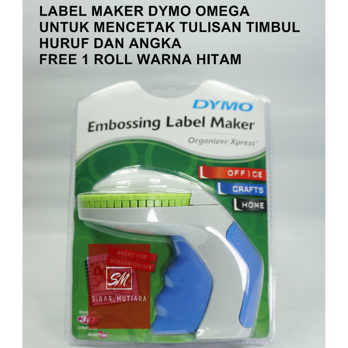 DYMO OMEGA EMBOSSING LABEL MAKER