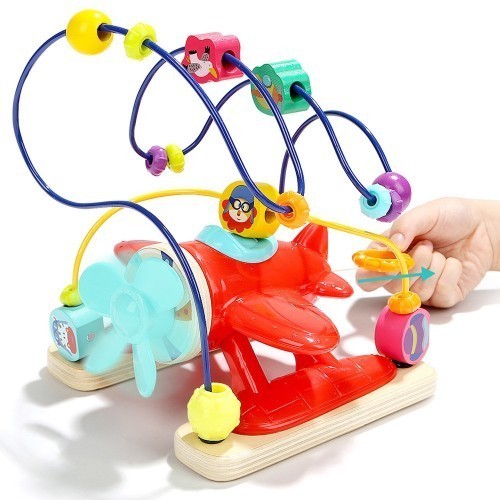 Top Bright First Plane Bead Maze