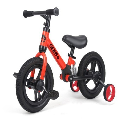 Okiedog Bike Geko Plus 4In1 12 Inc Red
