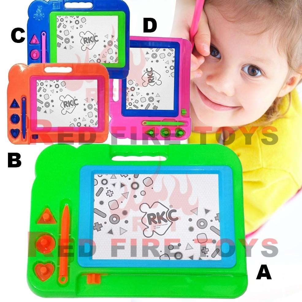 

Mainan Drawing Board Papan Tulis Magnet Slide Erase Magnetic Board