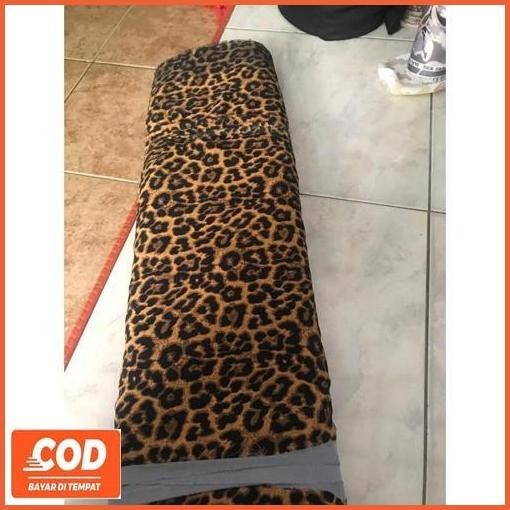 Promo Kain Wolfis Motif Macan/Kain Reject/Kain Wolfis/Harga Per Setengah Meter Bahan Bermutu