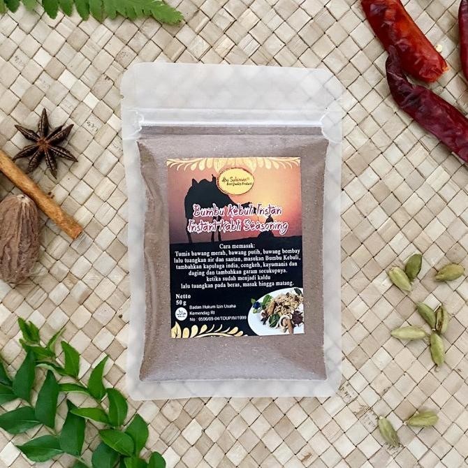 

Bumbu Kebuli Instan 250 G / Instant Kabli Seasoning 250 G BS66