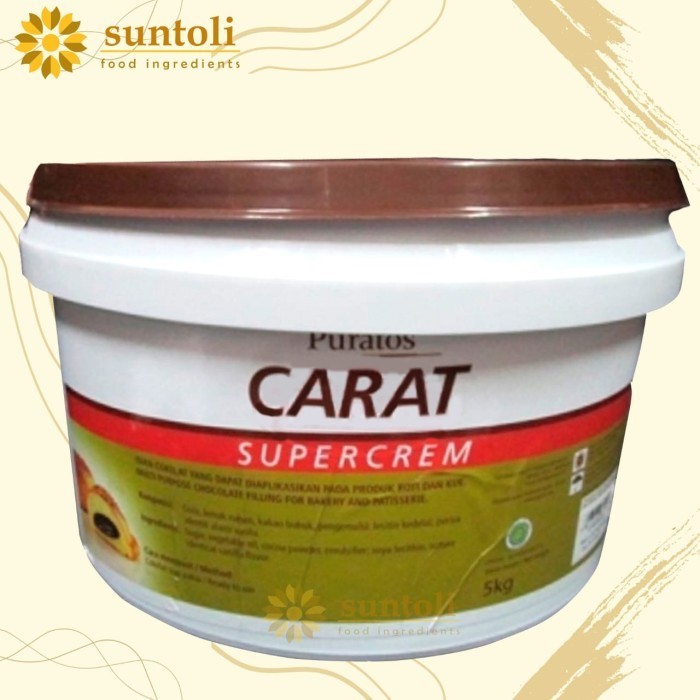 

Puratos Carat Supercrem / Coklat Filling Serbaguna Siap Pakai - 5 Kg