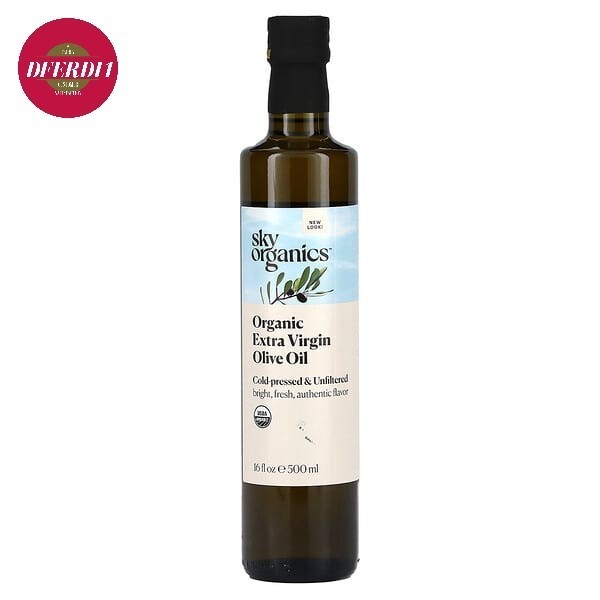 

Sky Organics, Organic Greek Extra Virgin Olive Oil 16.9 Fl Oz (500 Ml)