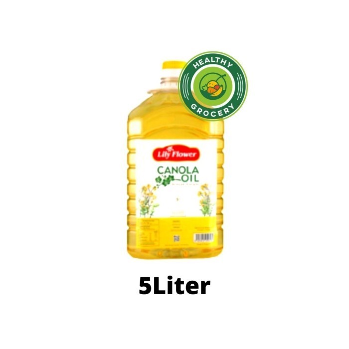

Lily Flower Canola Oil 5 Liter / Minyak Canola