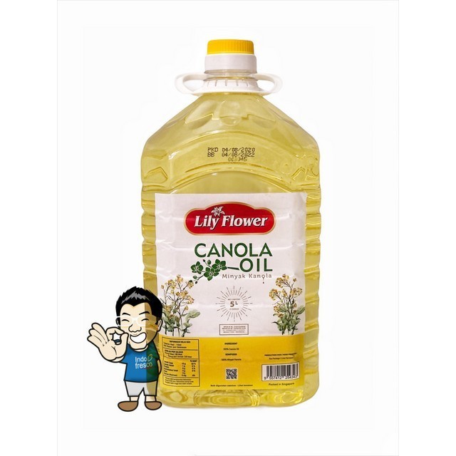 

Minyak Kanola Lily Flower- Canola Oil 5L