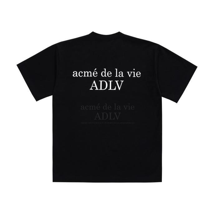 [acme de la vie] ADLV Baby Face Short Sleeve T-Shirt Black Astronaut