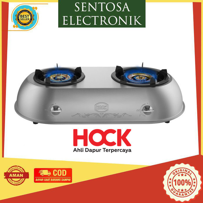 Diskon Hock Hp-220Dm Dwi Mutiara Kompor Gas 2 Tungku - Original