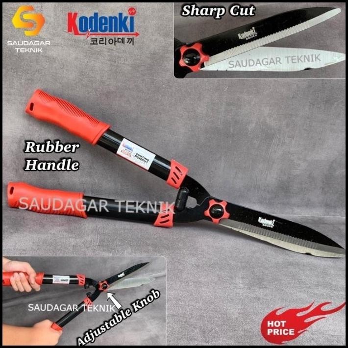 GUNTING RUMPUT BESAR KODENKI GUNTING PAGAR TANAMAN RUMPUT RANTING