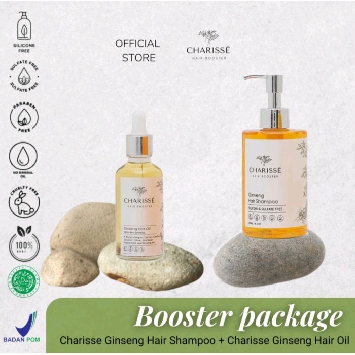 Charisse Booster Paage Ginseng Hair Shampoo & Ginseng Hair Oil