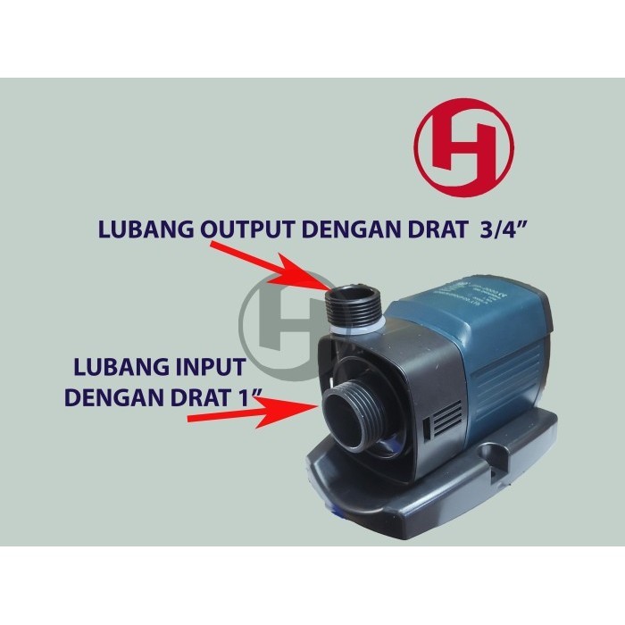 ORIGINAL SUNSUN JTP 2000 POMPA SIRKULASI AQUARIUM DAN KOLAM