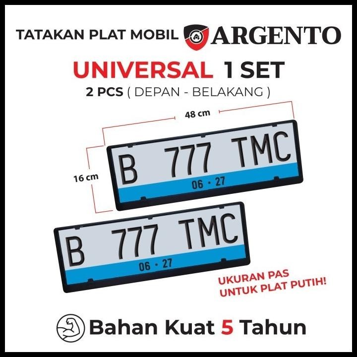 ERTIGA ESCUDO SPLASH ARGENTO TATAKAN DUDUKAN PLAT NOMOR MOBIL