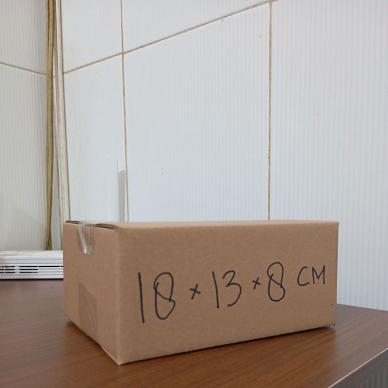 

KARDUS BOX JAKARTA POLOS Uk. 18x13x8 cm / Kardus Baru Polos uk. 18x13x8 cm