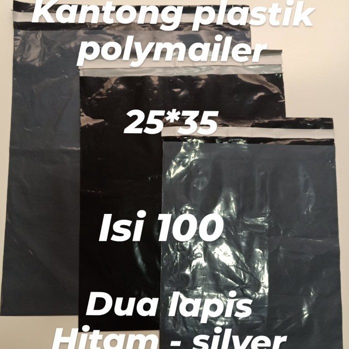 

Kantong Polymailer 25*35 Premium. Glossy