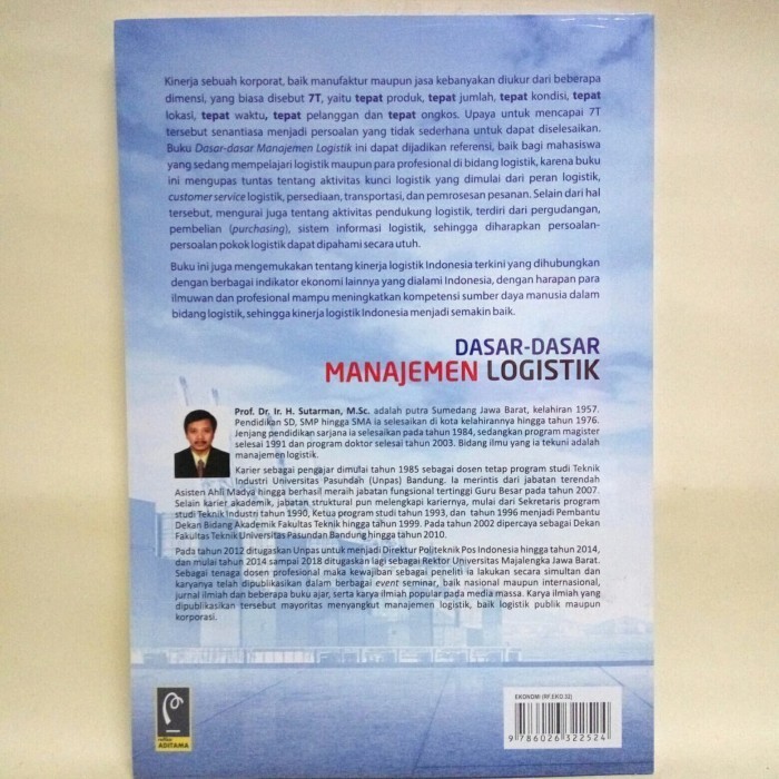 

Buku Dasar - Dasar Manajemen Logistik