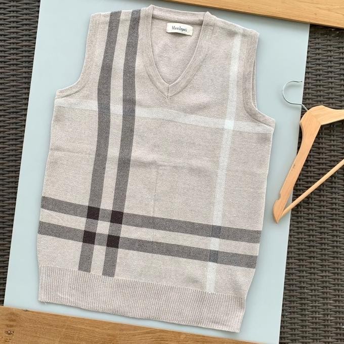 MEN WINTER VEST ROMPI RAJUT PRIA DEWASA TEBAL HANGAT FASHION IMPORT