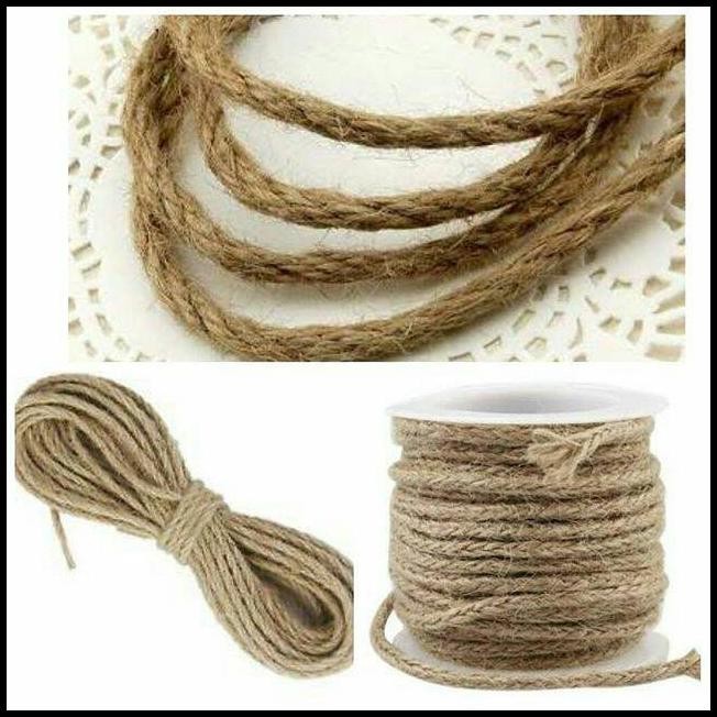 

BEST DEAL TALI GONI 3MM TALI RAMI BAHAN CRAFT ROPE TALI TAMBANG KECIL !!!