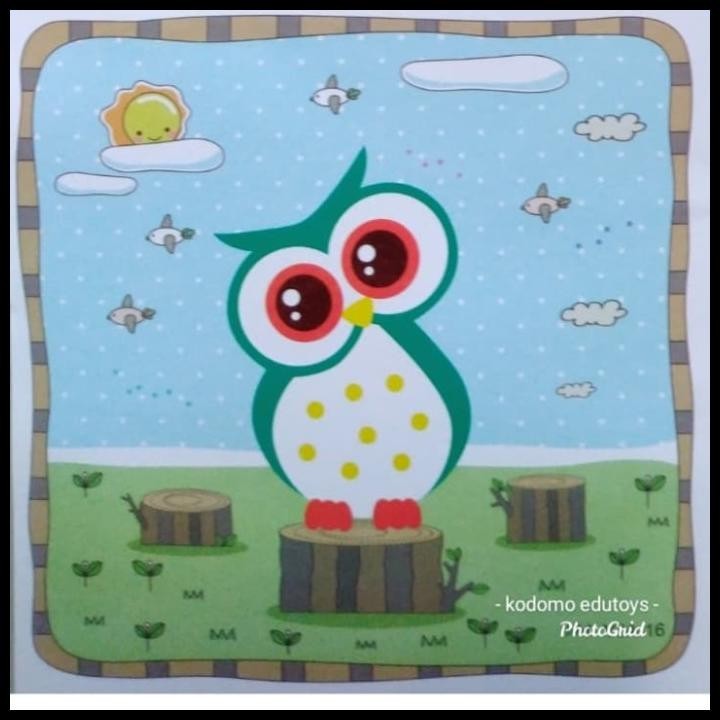 

TERBARU DIY EVA ART STICKER OWL 03 !