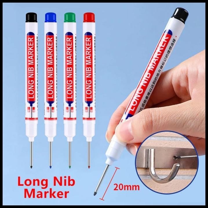 

TERMURAH SPIDOL KEPALA PANJANG LONG NIB HEAD MARKER WATERPROOF 317 BLUE !