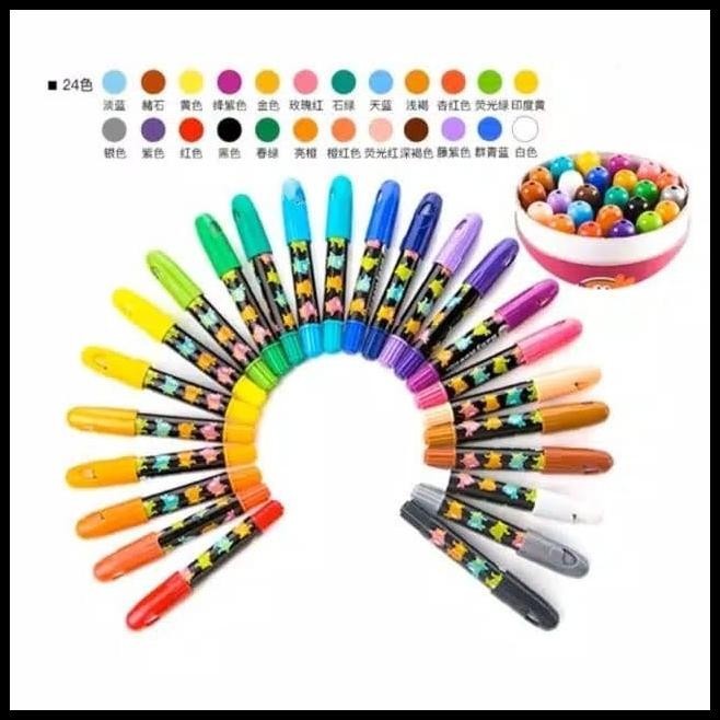 

TERBARU CRAYON JOAN MIRO BABY ROO SILKY CRAYONS 24 COLORS !!!!!!