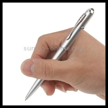 

GRATIS ONGKIR INVISIBLE INK PEN WITH UV LIGHT - SILVER PULPEN HIDEN !!