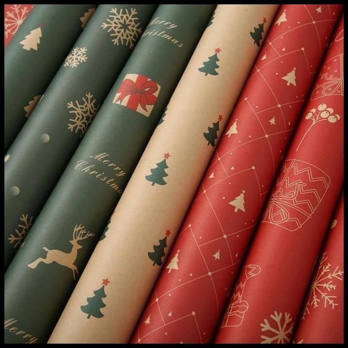 

HOT DEAL KERTAS KADO NUANSA NATAL PER SET !!!!