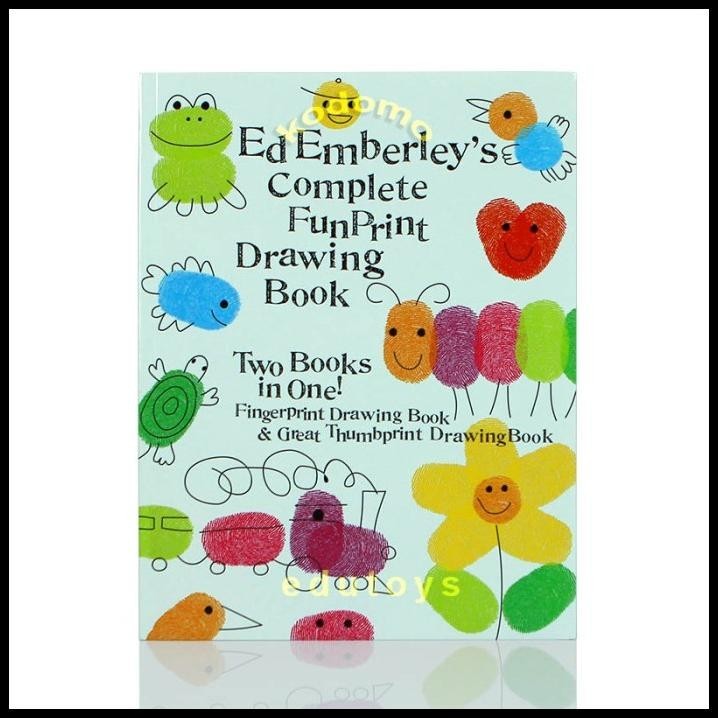 

GRATIS ONGKIR ED EMBERLEY'S COMPLETE FUNPRINT DRAWING BOOK (TWO BOOKS IN ONE)