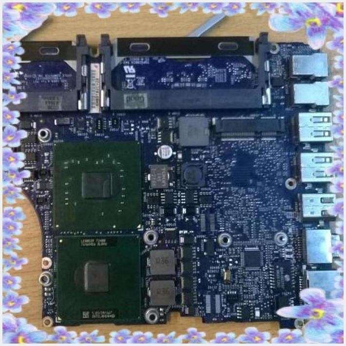 [LPT] LOGICBOARD MACBOOK BLACK 13 2007 MOTHERBOARD HIDUP NORMAL