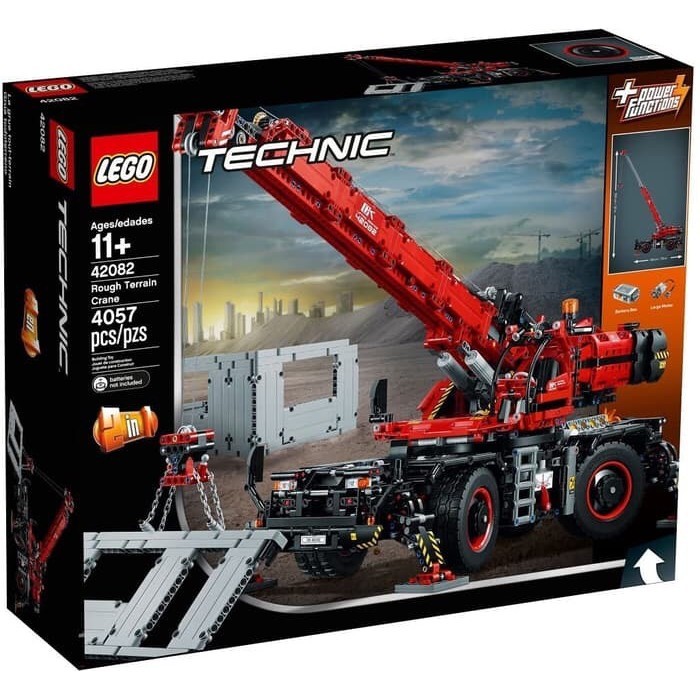 LEGO 42082 TECHNIC Rough Terrain Crane - Blocktopia
