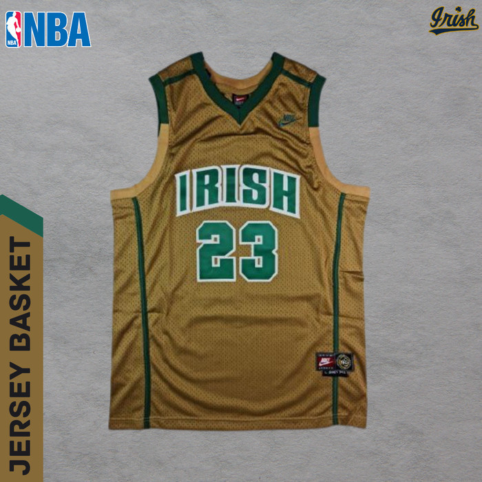 Baju Jersey Basket Swingman Nba Lebron James Irish Jersey Ncaa