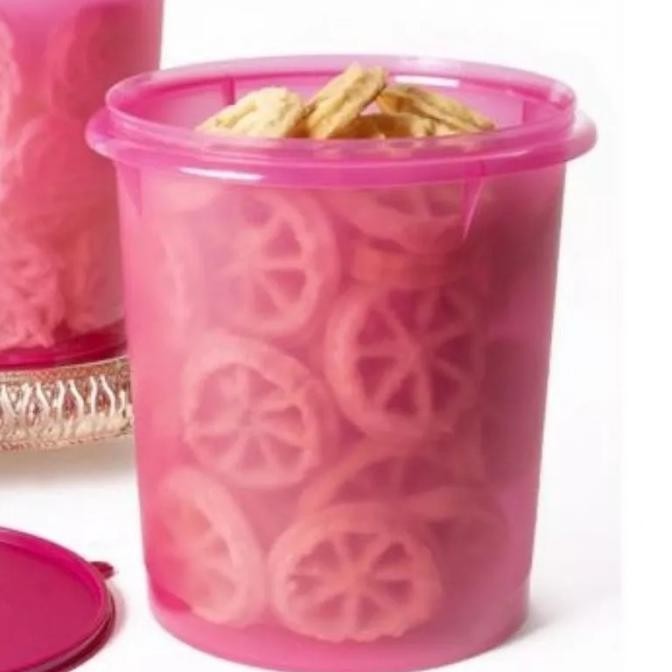 Tupperware Giant canister toples krupuk 8,4ltr gold