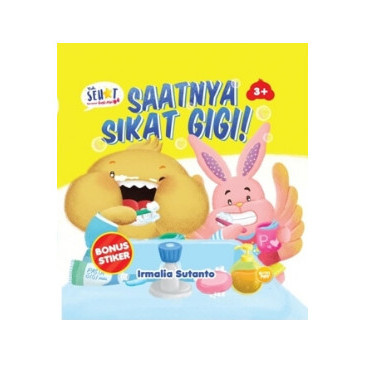 Seri Goyi Pipi: Saatnya Sikat Gigi (Boardbook) - Buku Anak