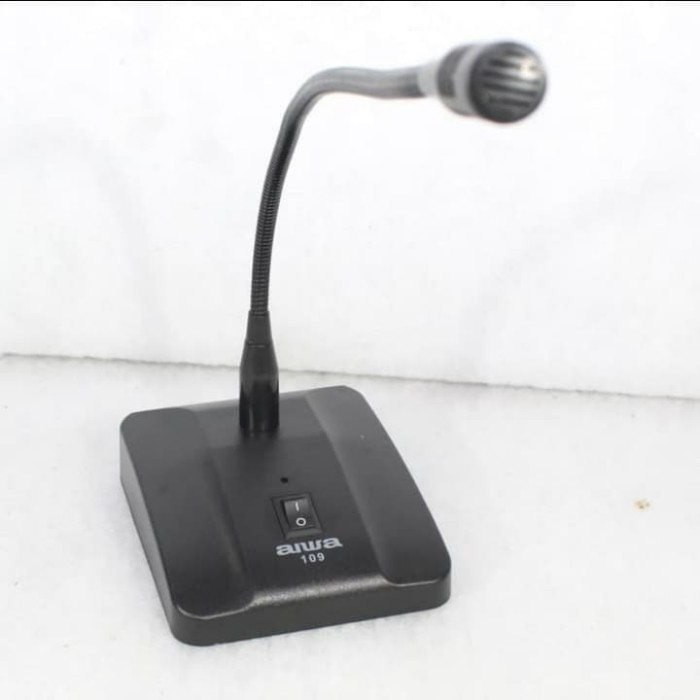 Mic Meja / Mic Podium Condenser Aiwa Aw-109