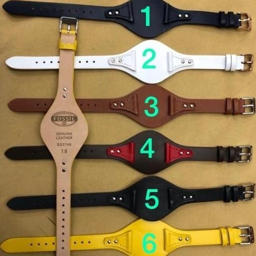 Strap- Tali Jam Tangan Fossil Kulit Wanita