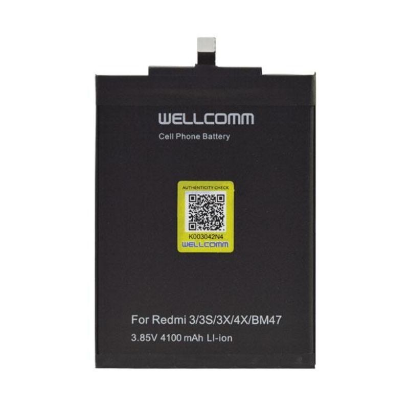 Battery Baterai XM REDMI 4X/BM47 Wellcomm. Double IC 4100mAh