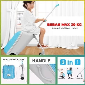 Koper Anak Duduk Koper Troli Anak Tunggang Koper Duduk Anak Koper Roda