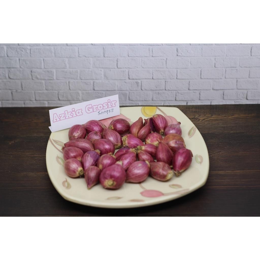 

Bawang Merah Lokal 1kg Berkualitas Ukuran Sedang / Medium Super Besar Berkualitas